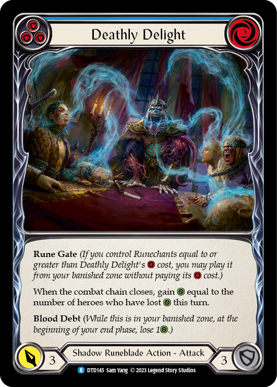 Deathly Delight (Blue) [DTD145] (Dusk Till Dawn) | Good Games North