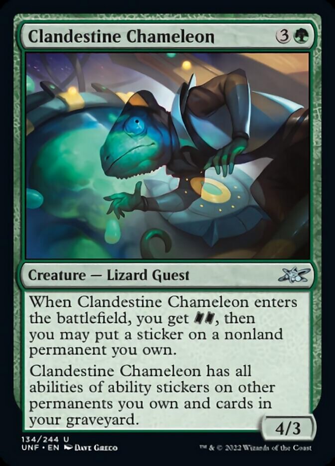 Clandestine Chameleon [Unfinity] | Good Games North