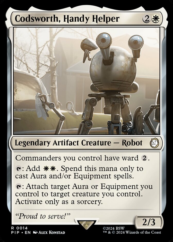 Codsworth, Handy Helper (Universes Beyond: Fallout)  | Good Games North
