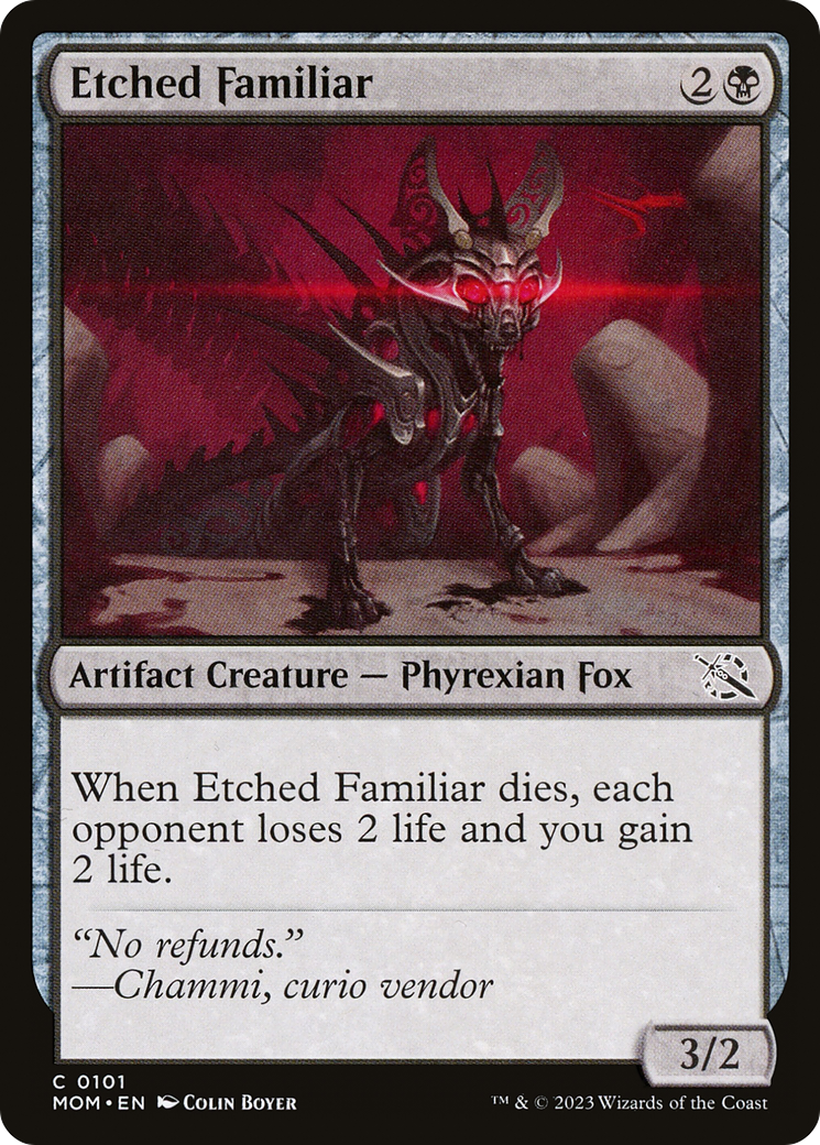Etched Familiar [March of the Machine] | Good Games North