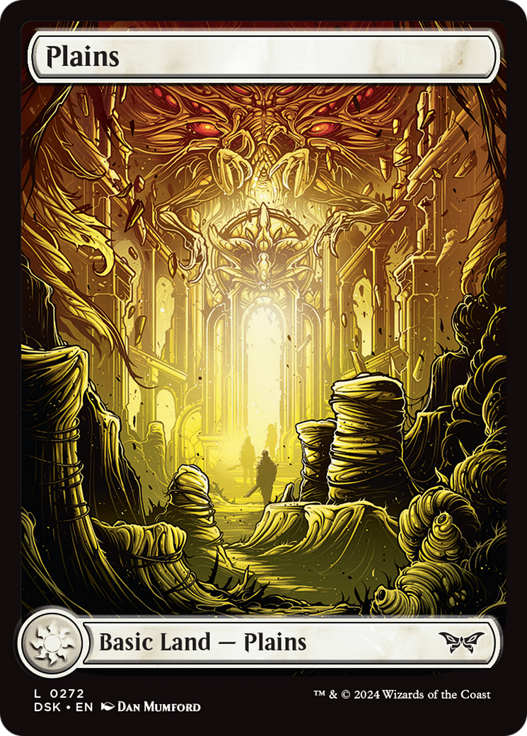 Plains (272) - Full Art [Duskmourn: House of Horror] | Good Games North