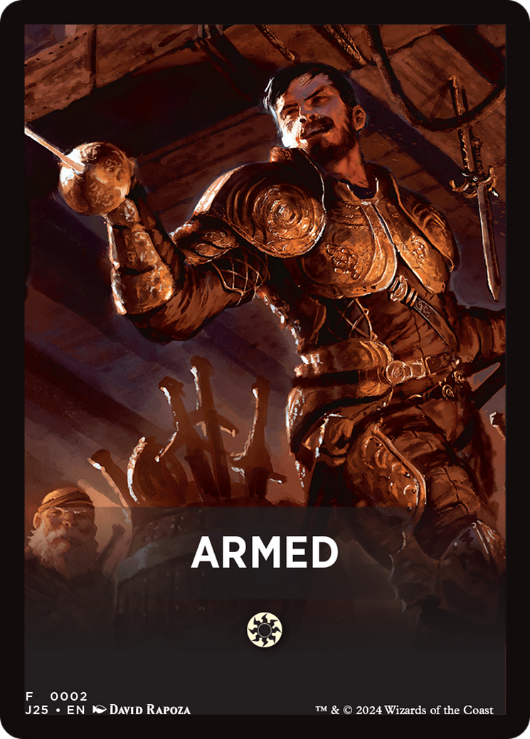 Armed Theme Card [Foundations Jumpstart Front Cards] | Good Games North