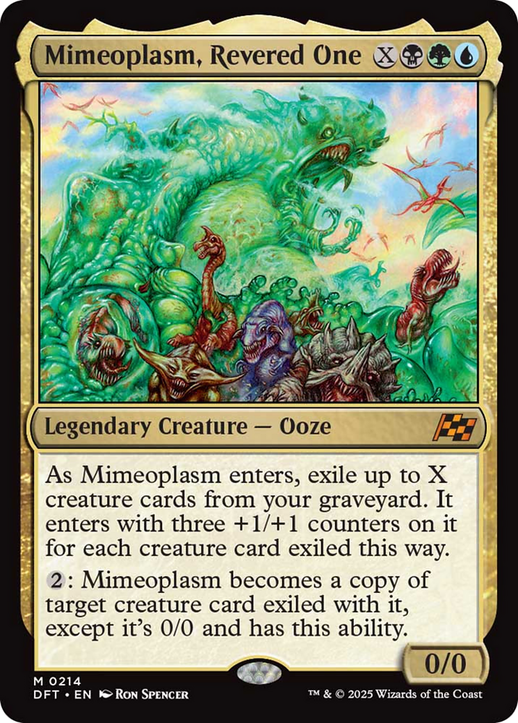 Mimeoplasm, Revered One [Aetherdrift] | Good Games North