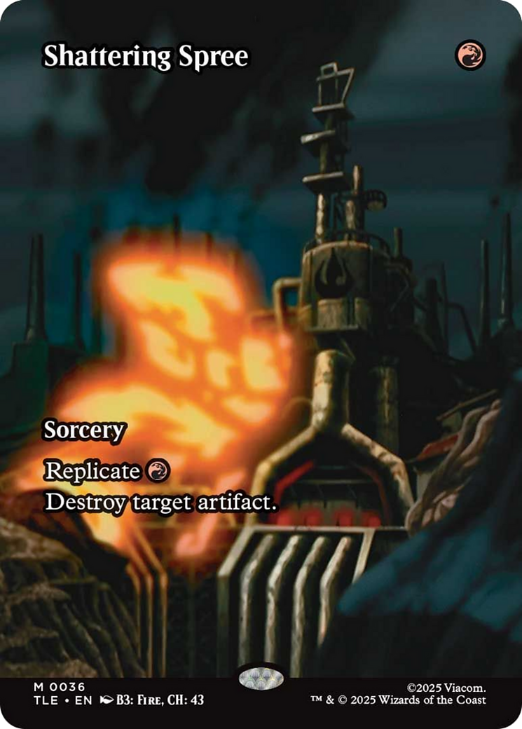 Shattering Spree (Borderless) [Avatar: The Last Airbender: Eternal-Legal] | Good Games North