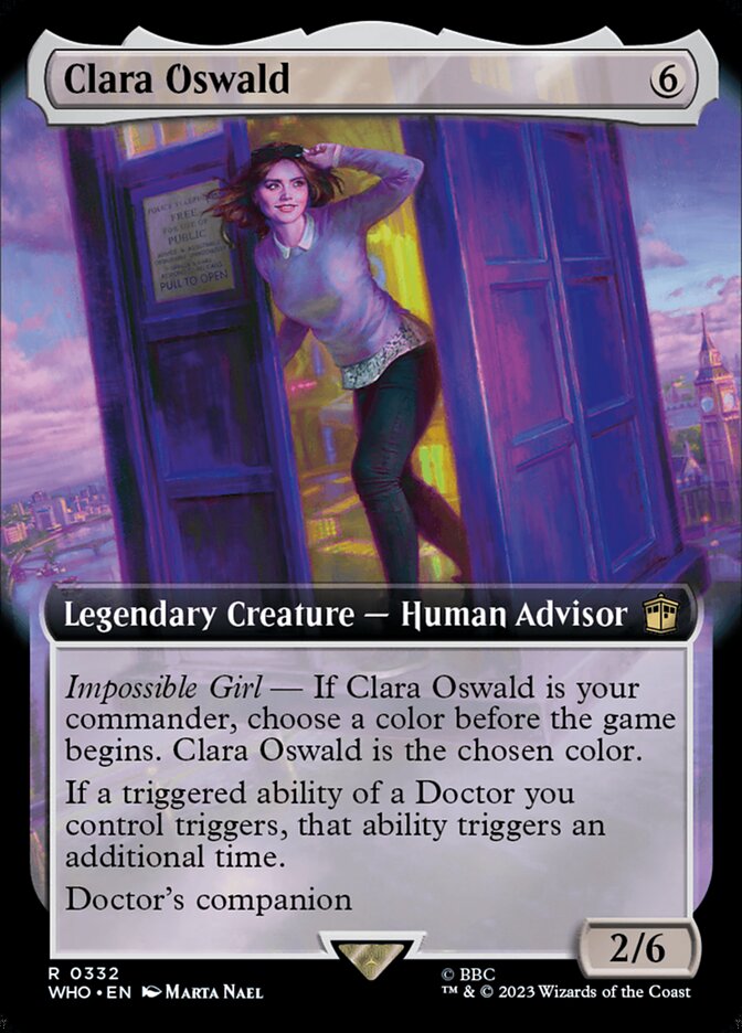 Clara Oswald (Extended Art) [Doctor Who] | Good Games North