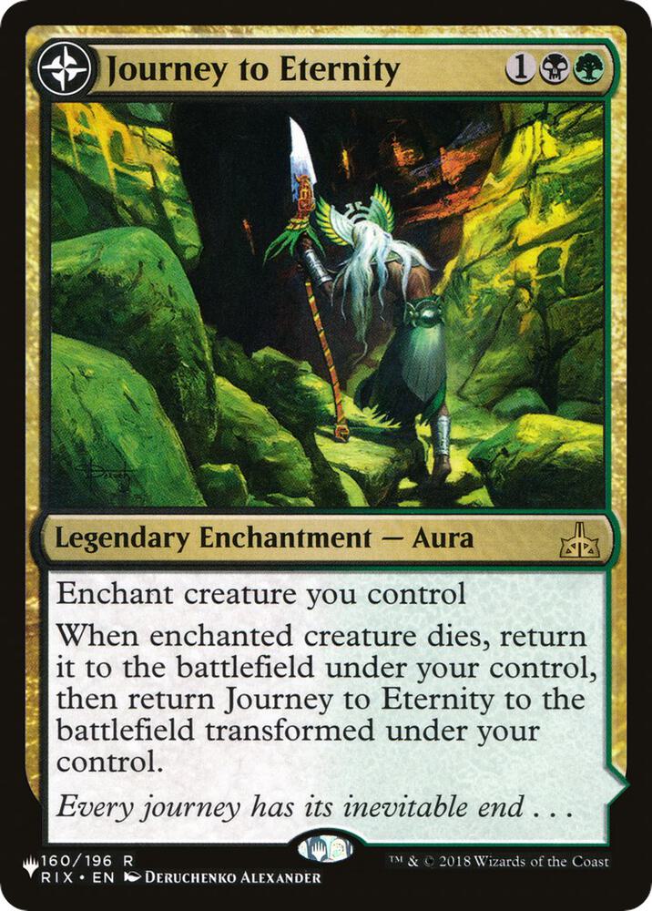 Journey to Eternity RIX-160/5075 (The List Reprints)  | Good Games North