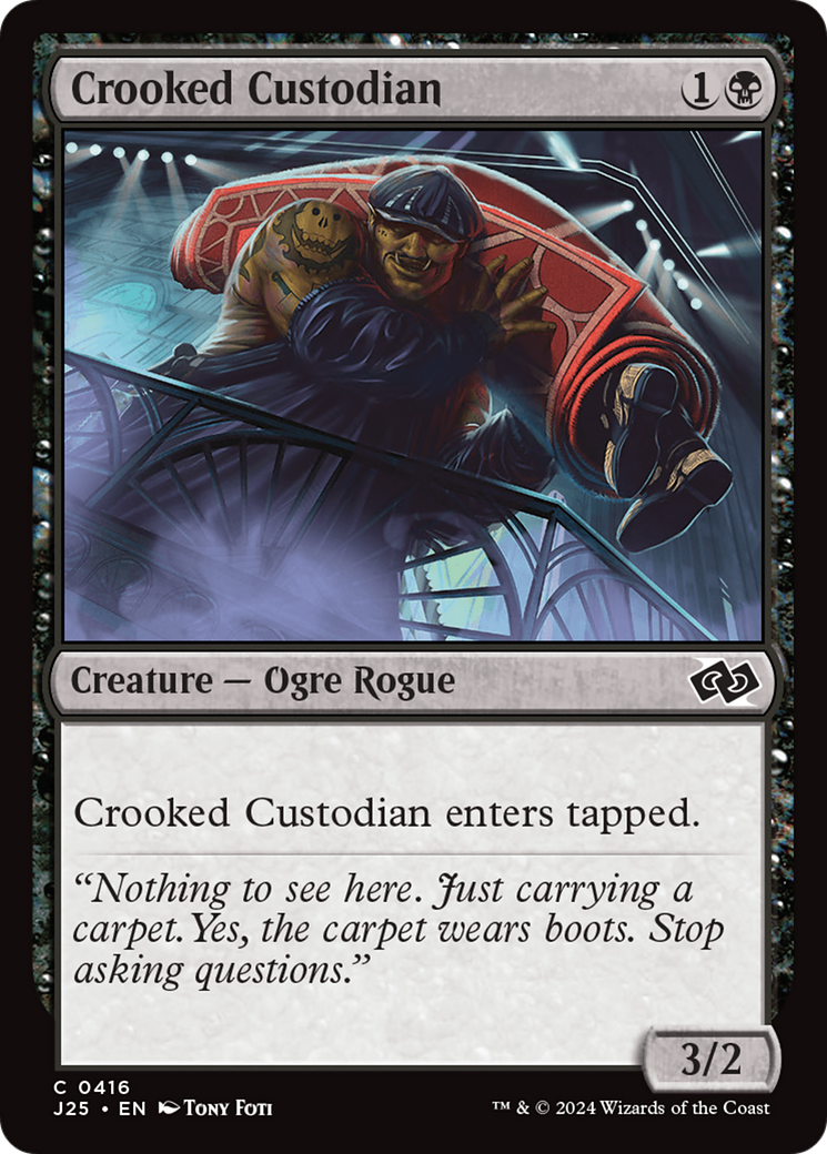 Crooked Custodian [Foundations Jumpstart] | Good Games North