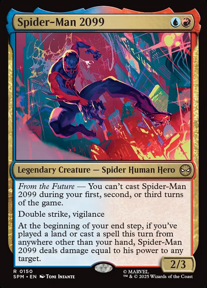 Spider-Man 2099 150 (Marvel's Spider-Man)  - Foil | Good Games North