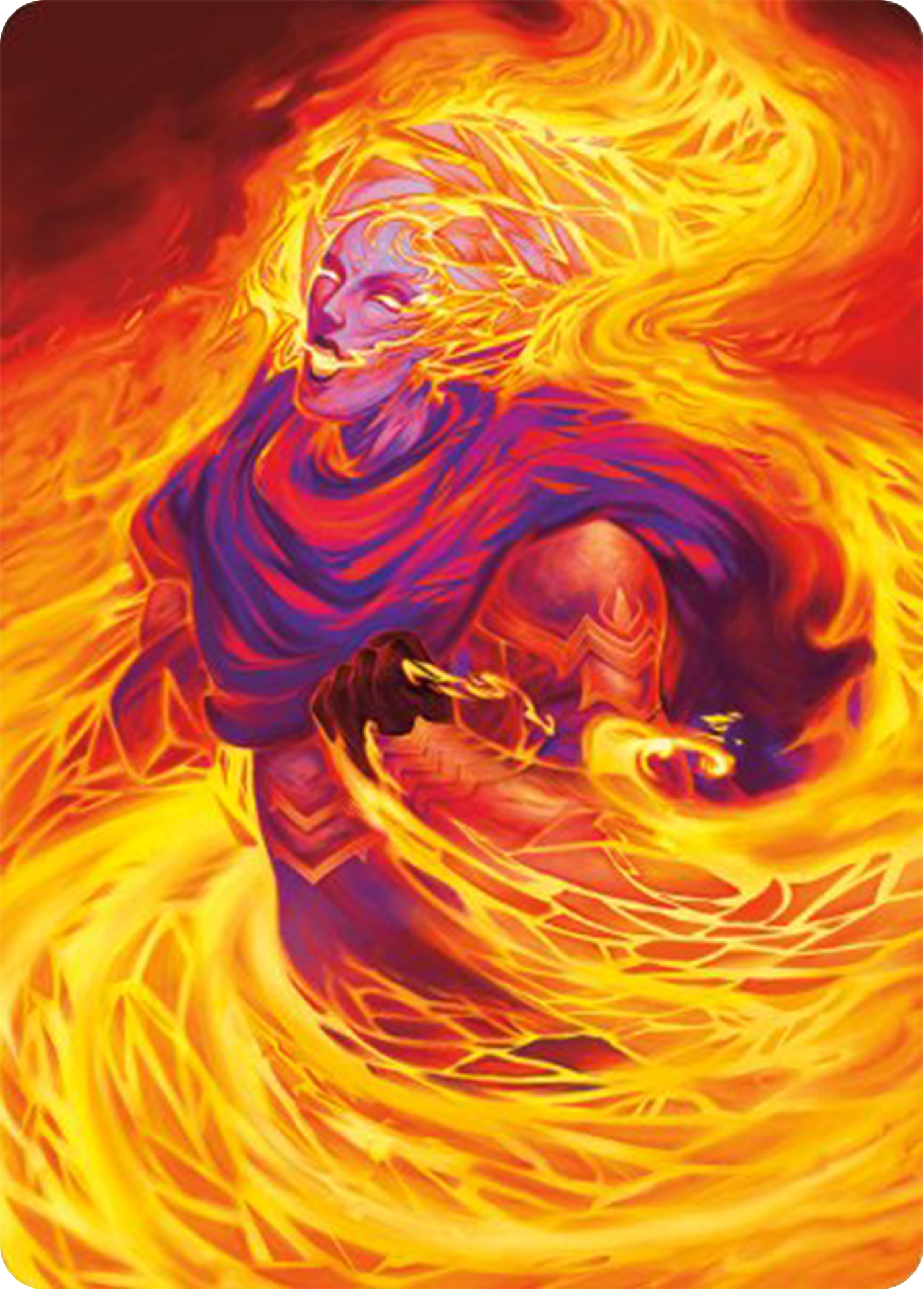 Flare of Duplication Art Card [Modern Horizons 3 Art Series] | Good Games North