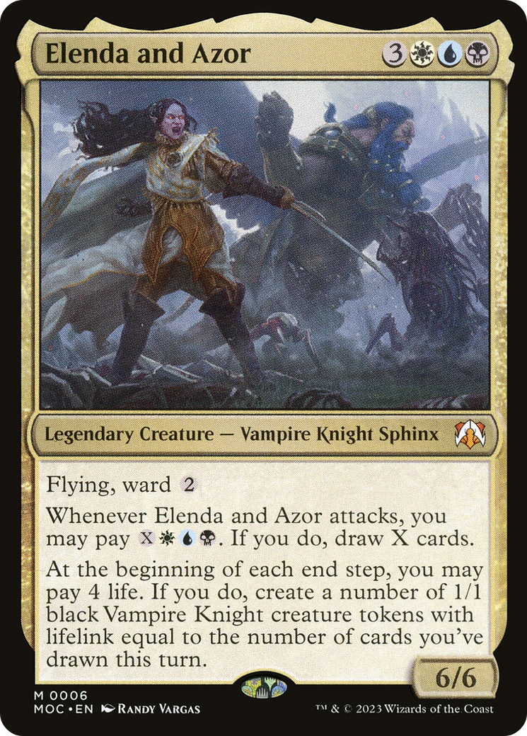 Elenda and Azor [March of the Machine Commander] | Good Games North