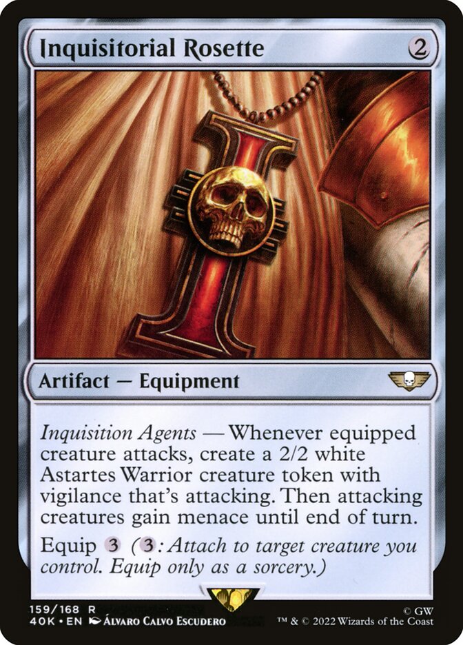 Inquisitorial Rosette (Universes Beyond: Warhammer 40,000)  | Good Games North