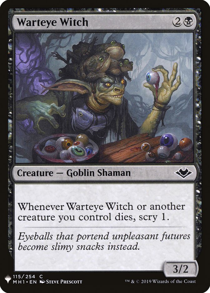 Warteye Witch [Mystery Booster] | Good Games North