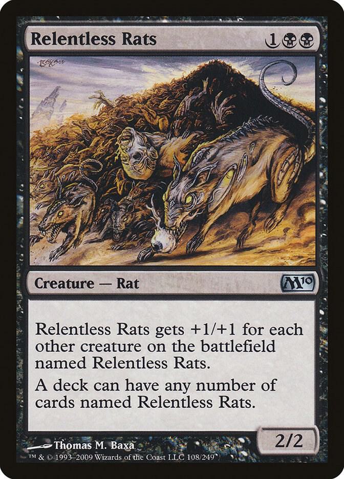 Relentless Rats (Magic 2010 (M10))  | Good Games North