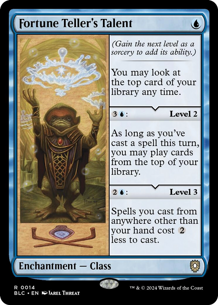 Fortune Teller's Talent [Bloomburrow Commander] | Good Games North