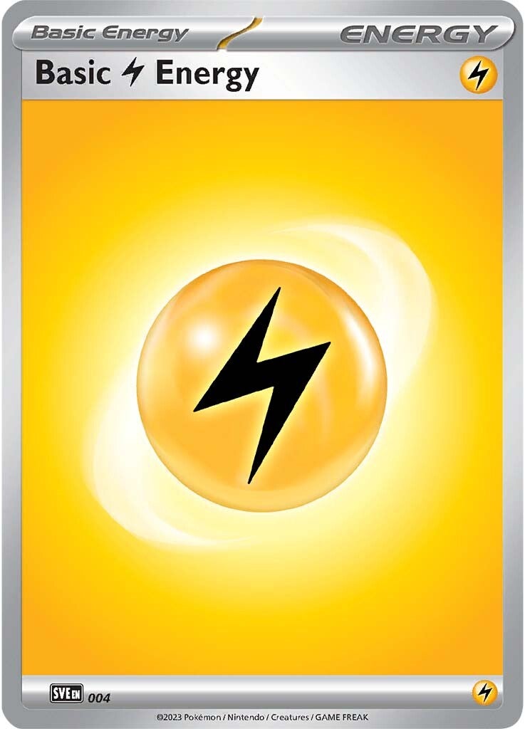 Lightning Energy (004) [Scarlet & Violet: Base Set] | Good Games North
