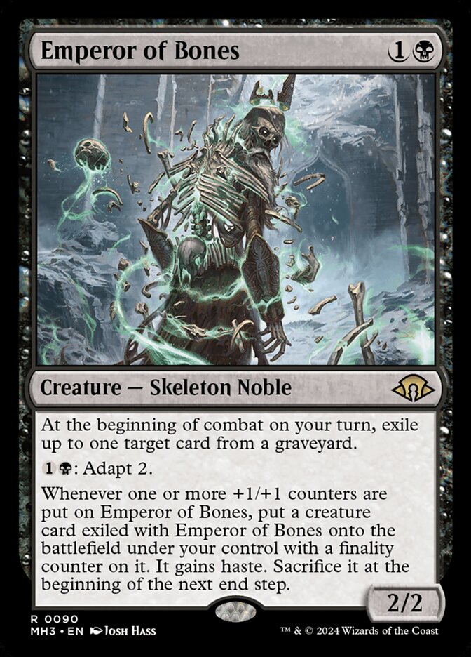 Emperor of Bones 90/319 (Modern Horizons 3)  - Foil | Good Games North