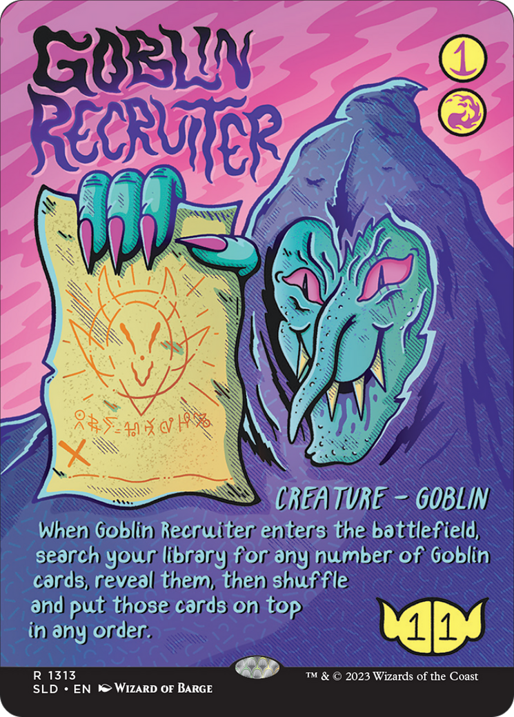 Goblin Recruiter (Rainbow Foil) [Secret Lair Drop Series] | Good Games North