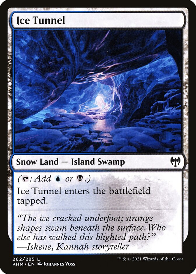 Ice Tunnel (Kaldheim)  - Foil | Good Games North