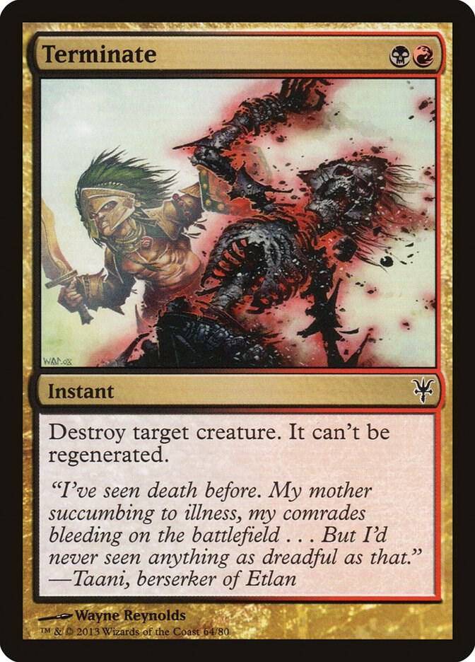 Terminate 64/80 (Duel Decks: Sorin vs. Tibalt)  | Good Games North