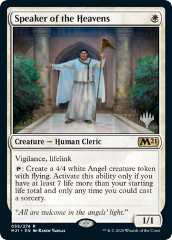 Speaker of the Heavens (Promo Pack: Core Set 2021)  - Foil | Good Games North
