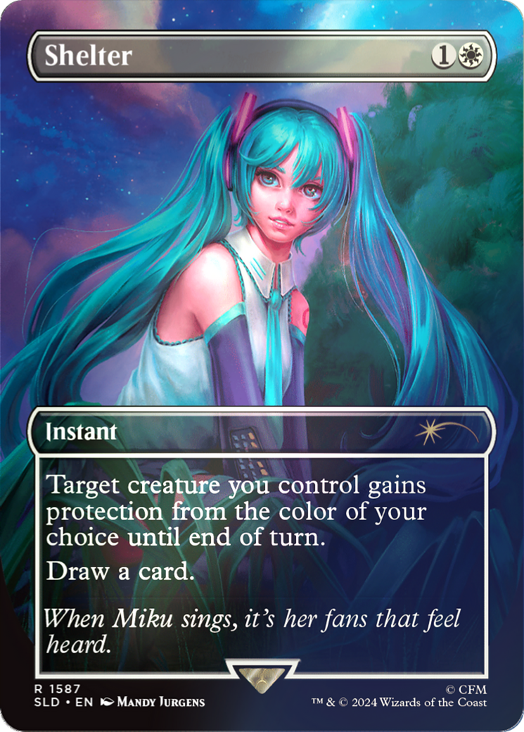 Shelter (Rainbow Foil) [Secret Lair Drop Series] | Good Games North