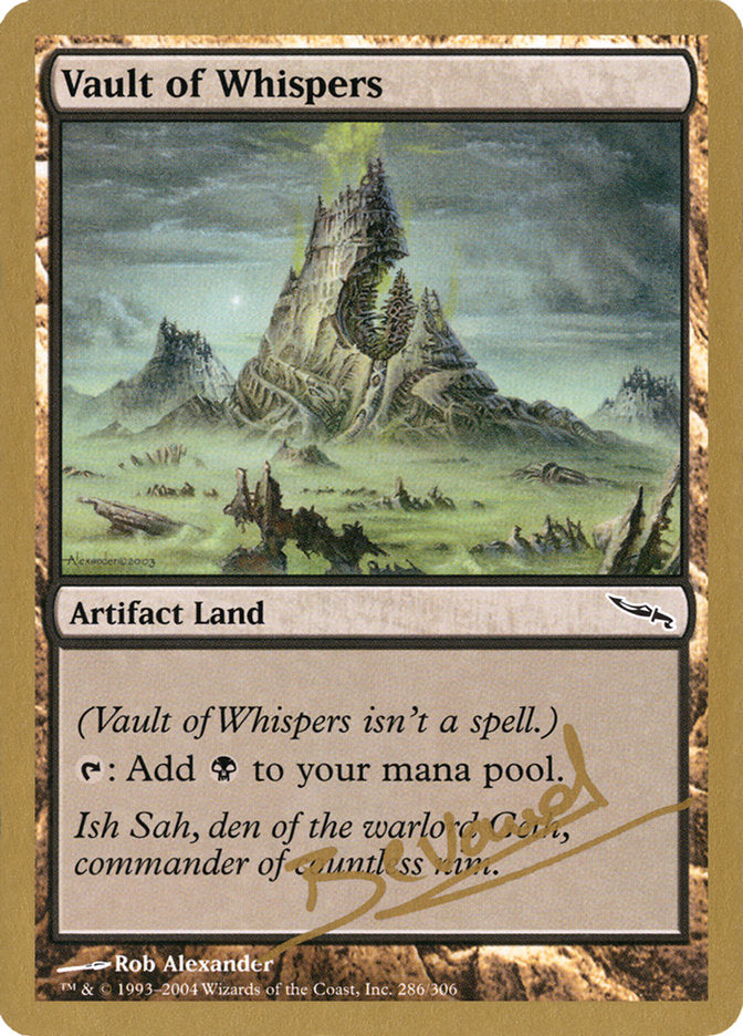 Vault of Whispers (Manuel Bevand) [World Championship Decks 2004] | Good Games North