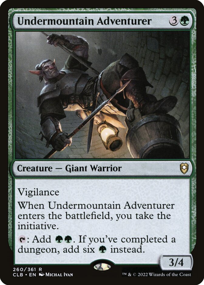Undermountain Adventurer 260 (Commander Legends: Battle for Baldur's Gate)  | Good Games North
