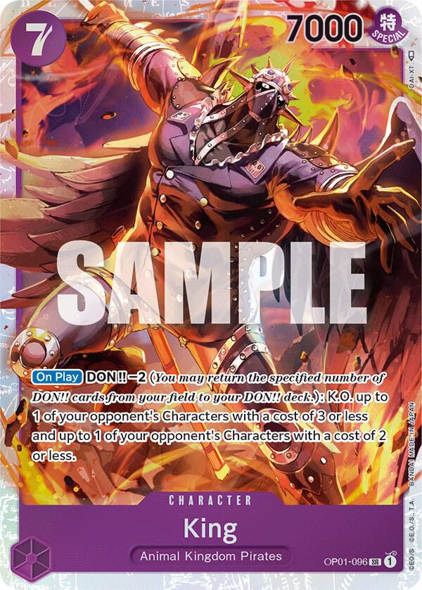 King OP01-096 (Romance Dawn)  - Foil | Good Games North