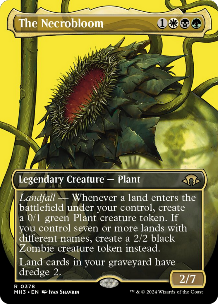 The Necrobloom (Borderless) [Modern Horizons 3] | Good Games North