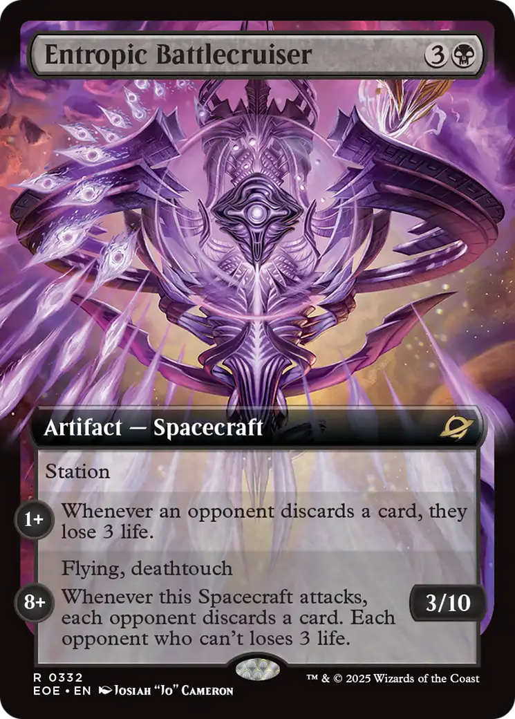 Entropic Battlecruiser (Extended Art) [Edge of Eternities] | Good Games North