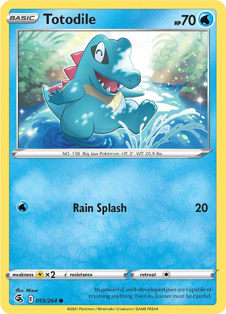 Totodile (055/264) [Sword & Shield: Fusion Strike] | Good Games North