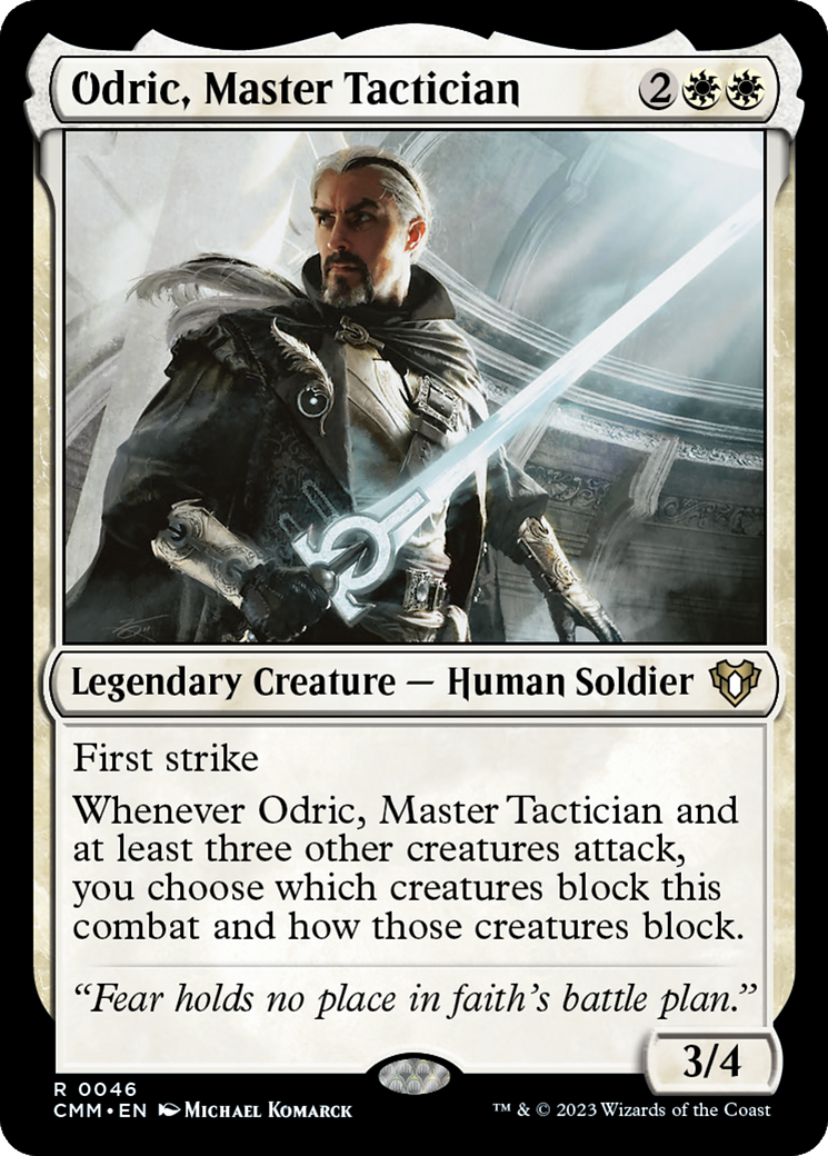 Odric, Master Tactician [Commander Masters] | Good Games North