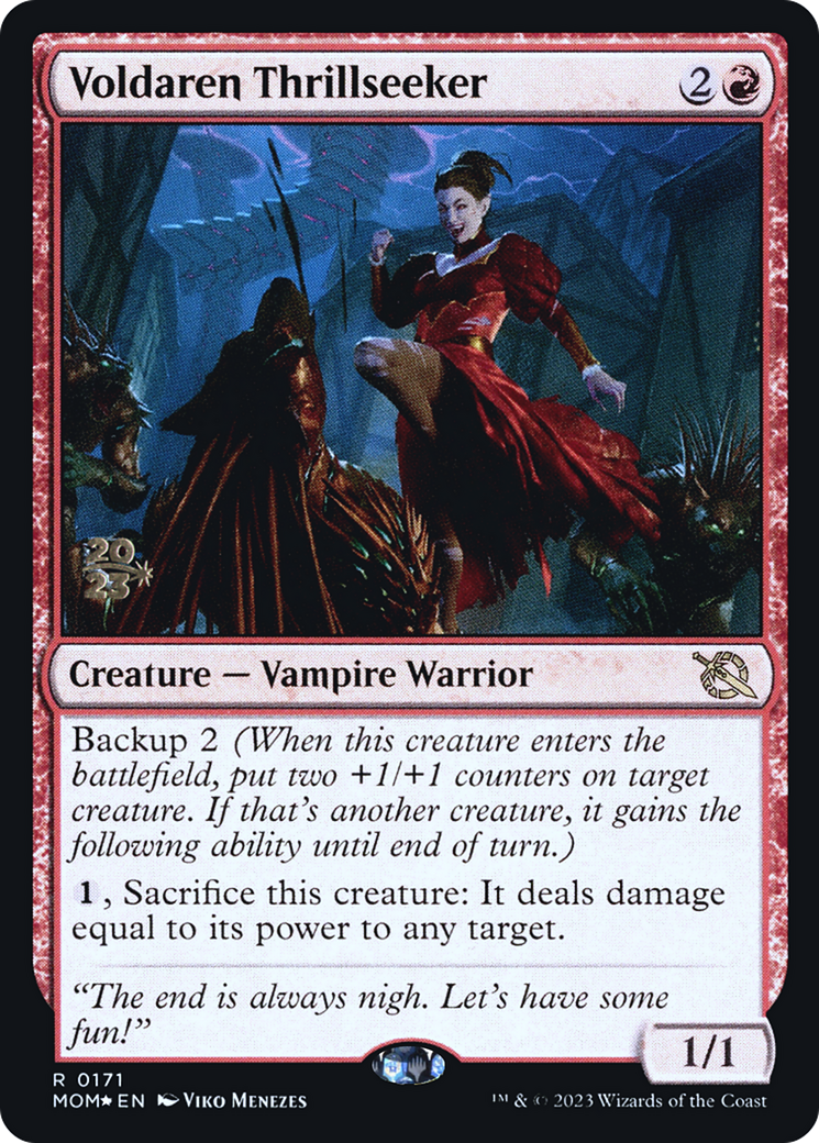 Voldaren Thrillseeker [March of the Machine Prerelease Promos] | Good Games North