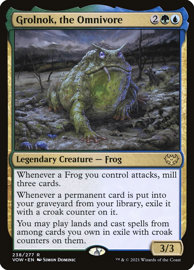 Grolnok, the Omnivore 238/277 (Innistrad: Crimson Vow)  | Good Games North