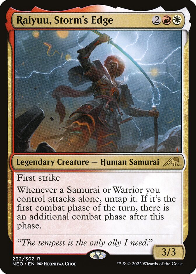 Raiyuu, Storm's Edge 232/302 (Kamigawa: Neon Dynasty)  - Foil | Good Games North