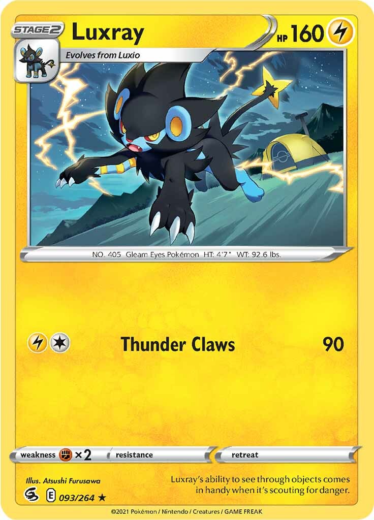 Luxray (093/264) [Sword & Shield: Fusion Strike] | Good Games North