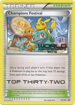 Champions Festival 2016 Top Thirty Two (XY176) [XY: Black Star Promos] | Good Games North