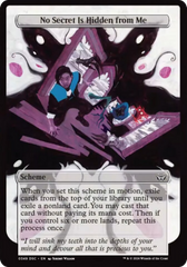 No Secret Is Hidden from Me (Full Art) [Duskmourn: Archenemy] | Good Games North