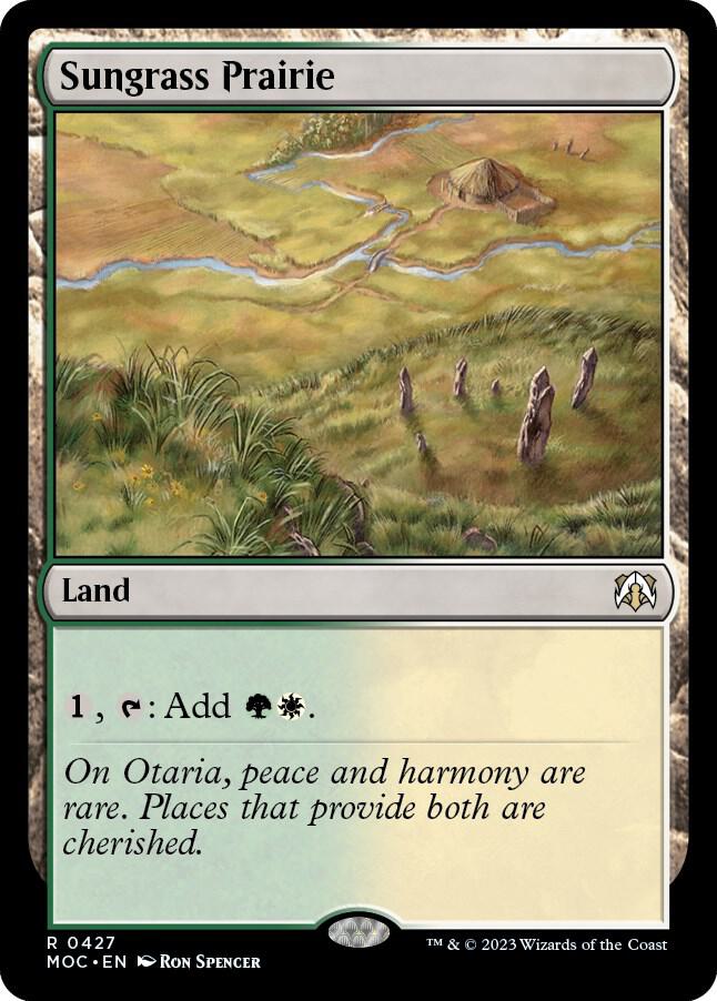Sungrass Prairie (Commander: March of the Machine)  | Good Games North