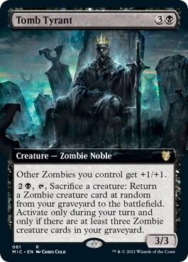 Tomb Tyrant Extended Art (Commander: Innistrad: Midnight Hunt)  | Good Games North