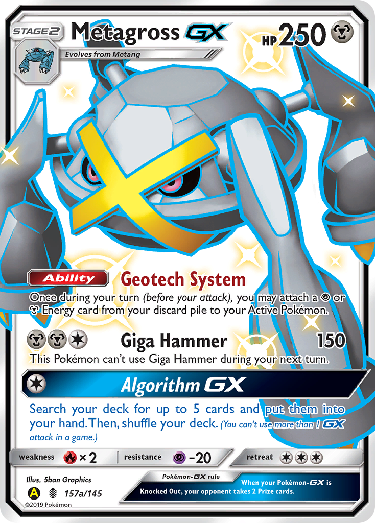 Metagross GX (157a/145) [Alternate Art Promos] | Good Games North