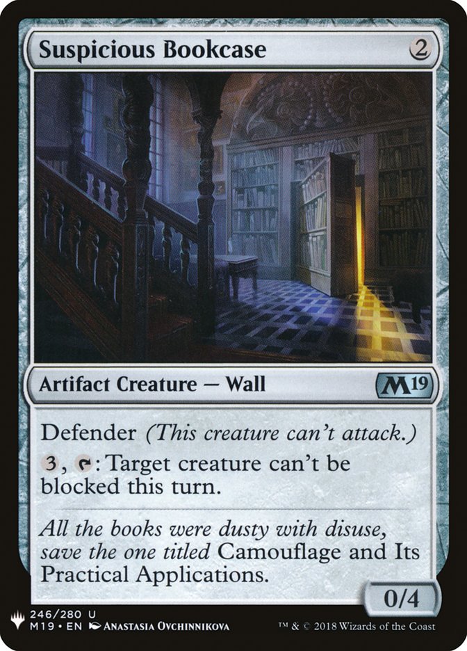 Suspicious Bookcase [Mystery Booster] | Good Games North
