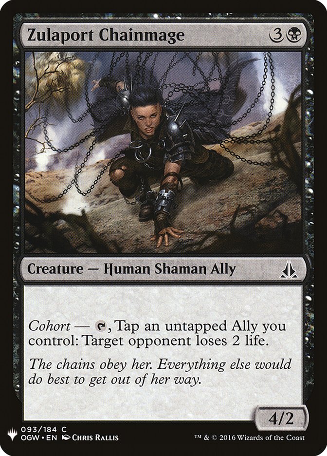 Zulaport Chainmage [Mystery Booster] | Good Games North
