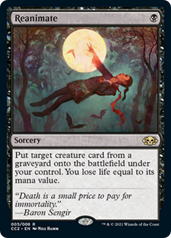 Reanimate (Commander Collection: Black)  - Foil | Good Games North