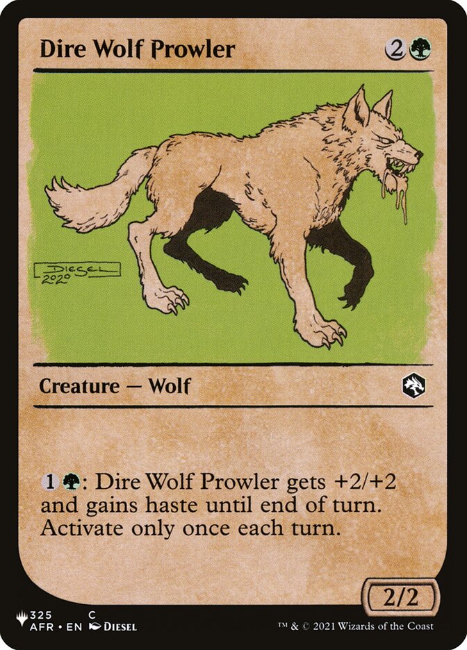 Dire Wolf Prowler (Showcase) [The List] | Good Games North