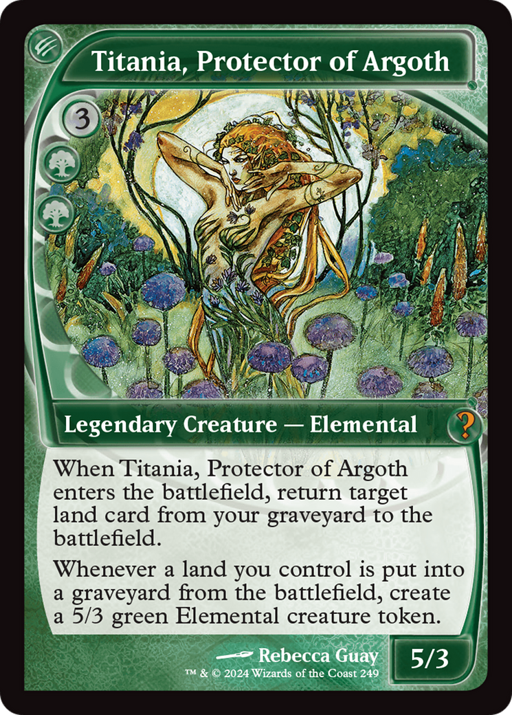 Titania, Protector of Argoth (Future Sight) [Mystery Booster 2] | Good Games North