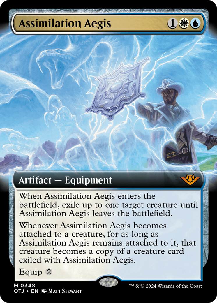 Assimilation Aegis (Extended Art) [Outlaws of Thunder Junction] | Good Games North