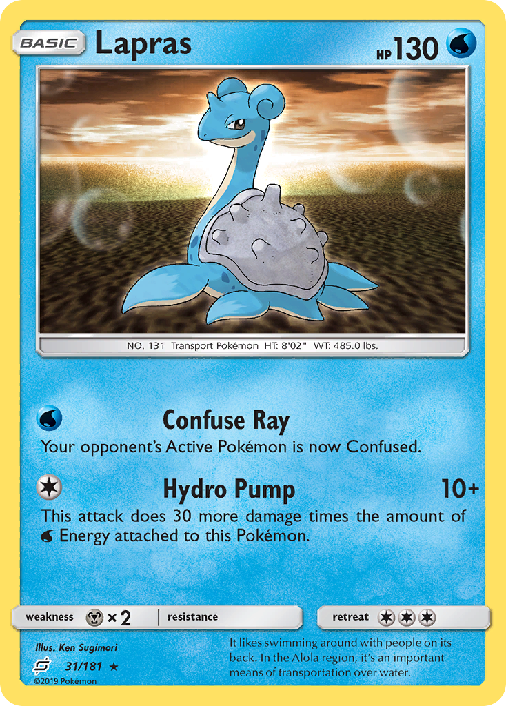 Lapras (31/181) [Sun & Moon: Team Up] | Good Games North