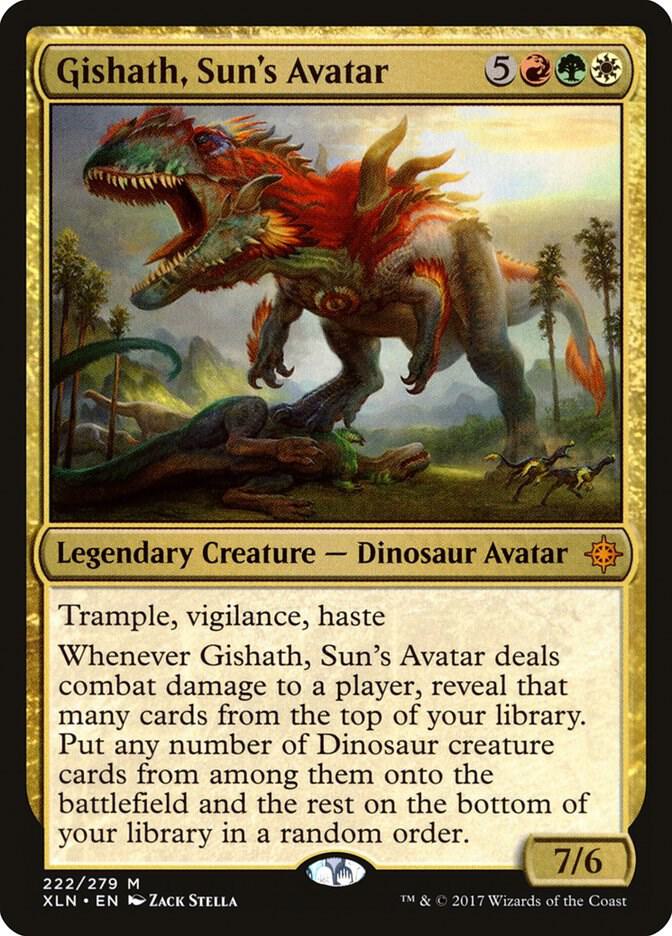 Gishath, Sun's Avatar 222/279 (Ixalan)  | Good Games North