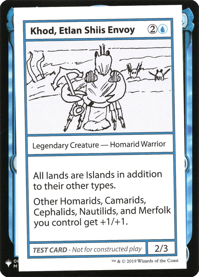 Khod, Etlan Shiis Envoy [Mystery Booster Playtest Cards] | Good Games North